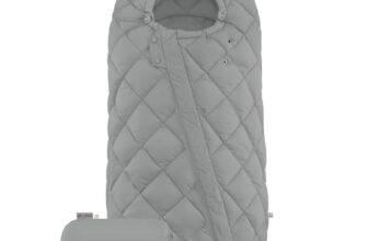 CYBEX Gold Fußsack Snøgga 2, Für Kinderwagen, Stone Grey