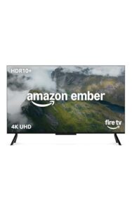 Amazon Ember 4-Serie mit Fire TV (neueste Generation), 50-Zoll-Smart-TV in 4K Ultra-HD, HDR10+, schnellem Prozessor, Dolby Audio, Ambient-TV und kostenlosem Live-TV, finde Serien schneller mit Alexa+