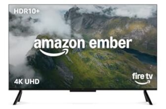 Amazon Ember 4-Serie mit Fire TV (neueste Generation), 50-Zoll-Smart-TV in 4K Ultra-HD, HDR10+, schnellem Prozessor, Dolby Audio, Ambient-TV und kostenlosem Live-TV, finde Serien schneller mit Alexa+