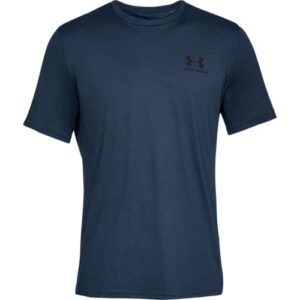 Under Armour Herren Left Chest Logo T-Shirt Blau L
