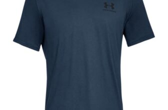 Under Armour Herren Left Chest Logo T-Shirt Blau L