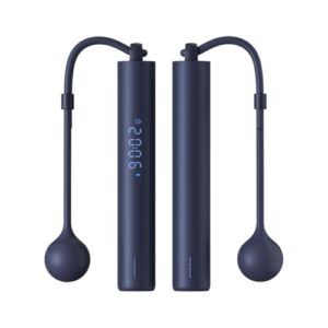 Xiaomi Smart Jump Rope – Präzises Tracking, Kabellos & Kabelgebunden, Smartes Display, Fitness-Analysen, Bluetooth 5.0, USB-C, Leicht & Kompakt, Schwarz
