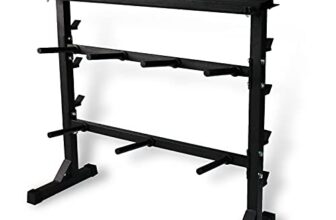 CCLIFE Hantelablage 100 × 95 × 47cm Langhantelständer
