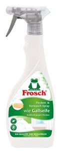 Frosch wie Gallseife Flecken und Vorwaschspray, Fleckenentferner zur Vorbehandlung, für Weißes, Buntes und Feines, entfernt Fett, Öl, Blut, Eiweiß, 1er Pack (1 x 500ml)