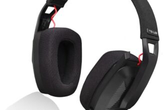 THE G-LAB – Korp Platinium – Kabelloses Gaming Headset Aufladbar PC/PS4/PS5 – Kabelloses Bluetooth / 2,4 GHz – Mit Hochwertigem Stereosound und Stabiler Verbindung – Neu