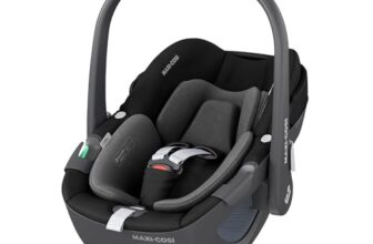 Maxi-Cosi Pebble 360 i-Size Babyschale, 40–83 cm, Essential Black