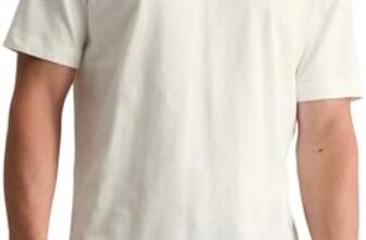 Marc O’Polo Denim Herren T-Shirt aus Bio-Baumwolle Regular Fit, Weiß (Egg White), L