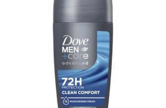 Dove Men+Care advanced Anti-Transpirant Deo Roll-On Clean Comfort schützt 72 Stunden vor Körpergeruch und Schweiß 50 ml 6 Stück