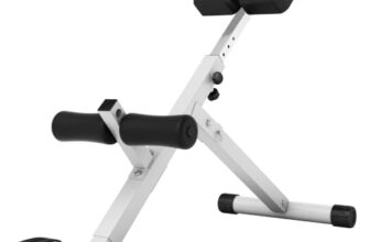 GORILLA SPORTS® Hyperextension Rückentrainer, 5-fach, klappbar, 120 kg