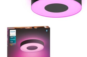 Philips Hue Xamento Deckenleuchte, Schwarz