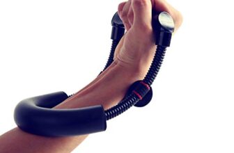 Sportneer Handgelenk und Kraft Trainingsgerät Unterarm Kräftiger Training, Handgelenks und Beugemuskels, Sportgerät für Physiotherapie, Minimale Spannung 7KG, 26,7 x 12,7×3,2 cm