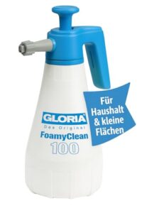 GLORIA Schaumsprüher FoamyClean 100 | 1 L Drucksprüher für Haushalt