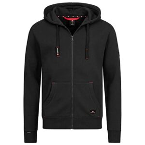 Höhenhorn Woodberg Herren Hoodie Pullover Schwarz Gr. M