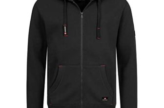 Höhenhorn Woodberg Herren Hoodie Pullover Schwarz Gr. M