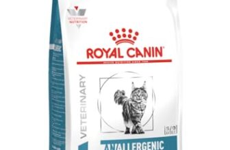 Royal Canin Veterinary Anallergenic für Katzen | 4 kg | Trockennahrung | Diät-Alleinfuttermittel für ausgewachsene Katzen | Stark hydrolysiertes Protein