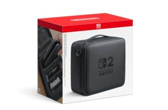 Nintendo Switch 2-All-in-one-Tasche,Black