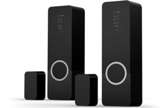 Philips Hue Secure Kontaktsensor Doppelpack, Schwarz