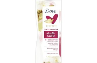 Dove Body Love 3in1 Body Lotion Winter Care Körperpflege für normale Haut für 48 Stunden Feuchtigkeit 250 ml
