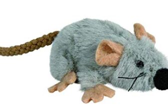 TRIXIE 45735 Katze Spielmaus, Plüsch, 7 cm, für Alle Rassengrößen, 1 Stück (1er Pack)