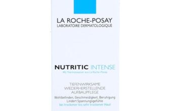 La Roche Posay Nutritic Intense, Gesichtscreme für trockene bis sehr trockene Haut, Tiefenwirksame, wiederherstellende Aufbaupflege, Bei Spannungsgefühlen, Kribbeln oder Stechen, Rückfettend, 50 ml