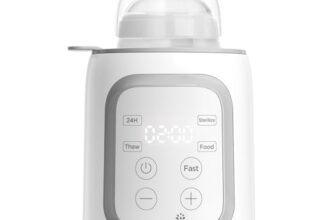 Grownsy Flaschenwärmer Baby, 120 ml in ca. 2 Min. trinkwarm, 1-°C-Regelung