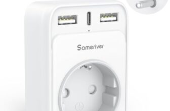 Reiseadapter USA Adapter Amerika Deutschland Stecker Typ B Steckdosenadapte