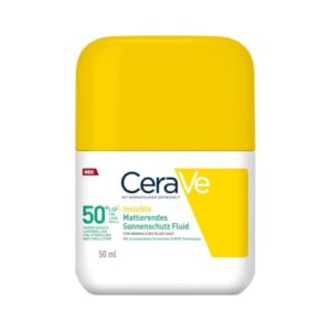 CeraVe Invisible Mattierendes Sonnenschutz Fluid LSF 50+