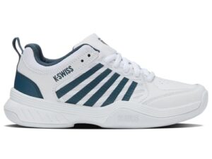 K-Swiss Unisex Kinder Court Express 2 Carpet Tennis Shoe, White Stargazer, 39 EU