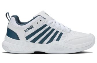 K-Swiss Unisex Kinder Court Express 2 Carpet Tennis Shoe, White Stargazer, 39 EU