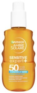 Garnier Ambre Solaire Sensitive Expert UV Water Spray LSF 50, 150 ml