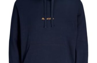 JACK & JONES Jornorrebro Emb Sweat Hood Pls – Plus Size