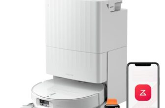 roborock Qrevo Edge 2 Saugroboter mit Wischfunktion, 25.000Pa Saugkraft