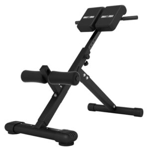 GORILLA SPORTS® Hyperextension Rückentrainer, 5-fach, klappbar, 120 kg