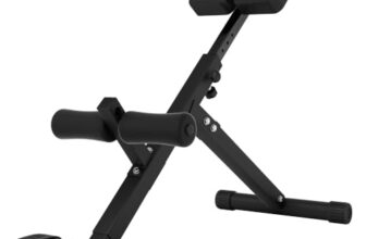 GORILLA SPORTS® Hyperextension Rückentrainer, 5-fach, klappbar, 120 kg