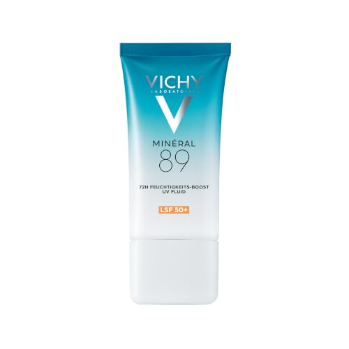 Vichy Minéral 89 72h Feuchtigkeits-Boost UV-Fluid, LSF 50+, 50 ml