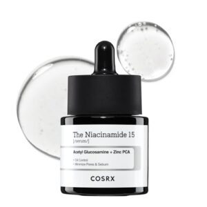 COSRX Niacinamide 15% Gesichtsserum, Verkleinert vergrößerte Poren, 20ml
