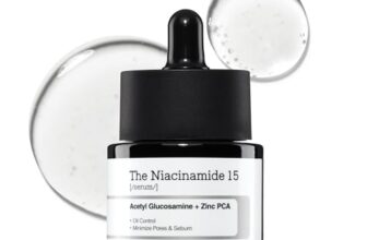 COSRX Niacinamide 15% Gesichtsserum, Verkleinert vergrößerte Poren, 20ml