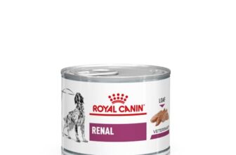 Royal Canin Veterinary Renal | 12 x 200 g | Natürliches Diätfutter für ausgewachsene Hunde | Kann die Nierenfunktion bei chronischer Niereninsuffizienz unterstützen | Mousse
