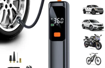 Kabellose Luftpumpe XANES 150psi, Drucktyp, Type-C-Ladung, digitales Display, tragbarer schneller Reifenfüller für Fahrr