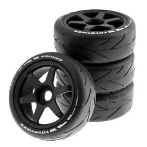 4PCS Rallye On-Road Reifen Räder 17mm Sechskant für ARRMA ZD Racing HSP HNR X3GT 1/7 1/8 RC Auto Fahrzeuge Modell Teile