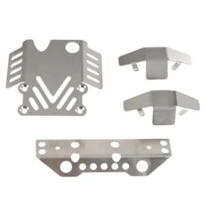 Aktualisiertes Metallzubehör 304 Chassis-Rüstungs-Kit für MJX 1/12 H12Y H12Y+ RC-Auto Modellersatzteile