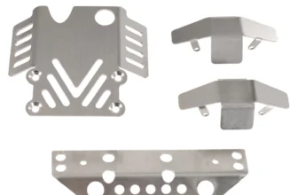 Aktualisiertes Metallzubehör 304 Chassis-Rüstungs-Kit für MJX 1/12 H12Y H12Y+ RC-Auto Modellersatzteile