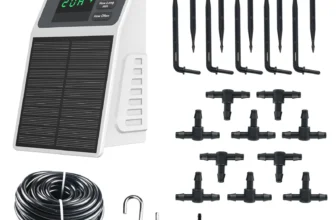 SOP17 Verbesserte Solar-Tropfbewässerungssystem Automatische Bewässerung von Pflanzen Zubehör für Haushalt und Garten Ba
