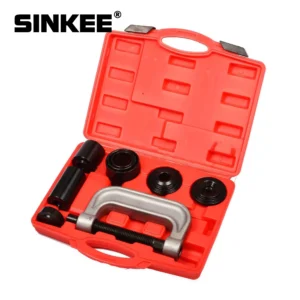 4-in-1 Ball Joint Service Tool Kit C Frame Press 2WD & 4WD Vehicles Truck Brake Anchor Pin Remover Installer SK1151