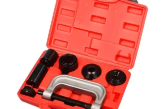 4-in-1 Ball Joint Service Tool Kit C Frame Press 2WD & 4WD Vehicles Truck Brake Anchor Pin Remover Installer SK1151