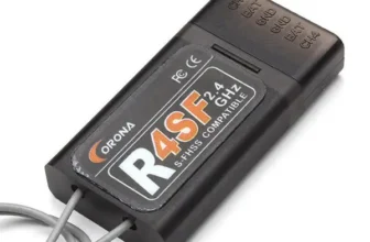 CORONA CR4SF S-FHSS 2.4GHz 4CH S.BUS-Empfänger, kompatibel mit Fuataba-Sender