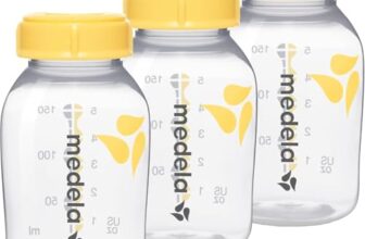 Medela Flaschen zur Aufbewahrung von Muttermilch | BPA-frei | Packung à 3 × 150 ml
