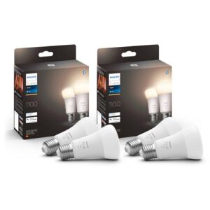 Philips Hue A60 LED-Lampe, E27, 4er-Pack