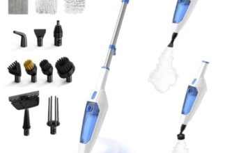 SENMO Dampfreiniger 13-in-1 mit abnehmbarem Handdampfreiniger