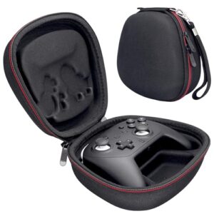sisma Aufbewahrung Tasche für Switch & Switch 2 Pro Controller, Robuste Aufbewahrungstasche Etui Hardcase Schutz Hülle für Unterwegs, Schwarz